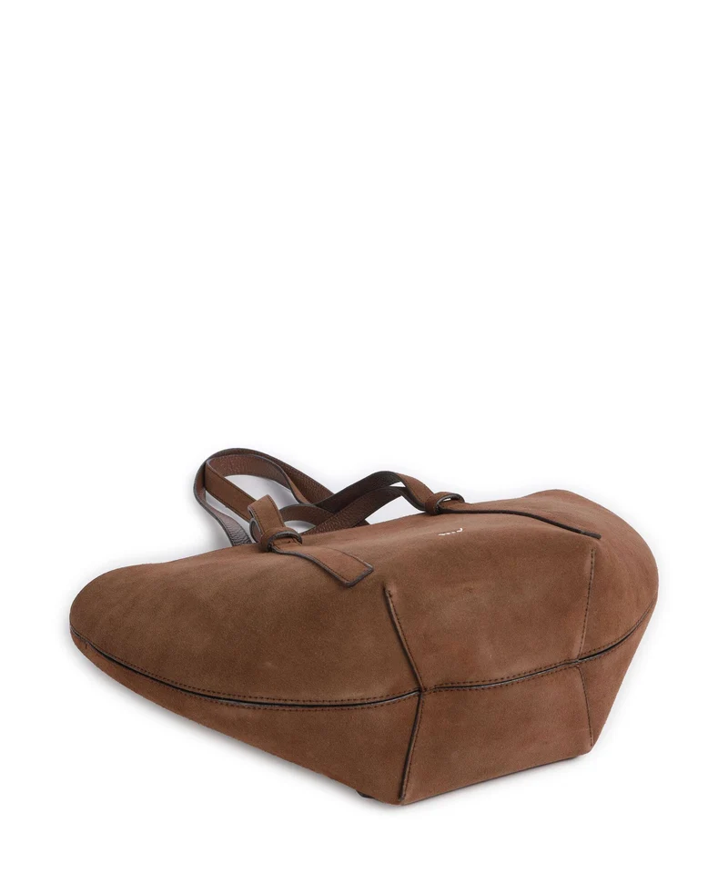 Abro Suede Cosmo Medium Cabas wood