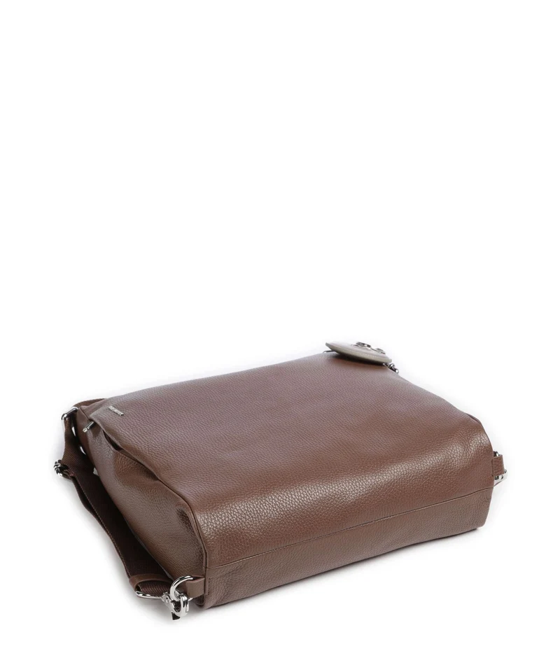 Mandarina Duck Mellow Leather Sac à main porté dos milk chocolate