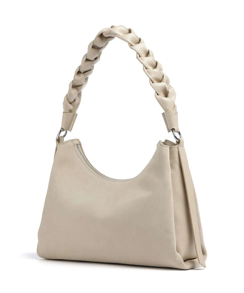 Coccinelle Boheme Suede Sac porté épaule sandshell