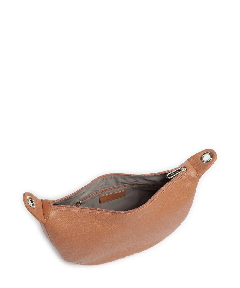 Mandarina Duck Mellow Leather Sac porté épaule pecan nut