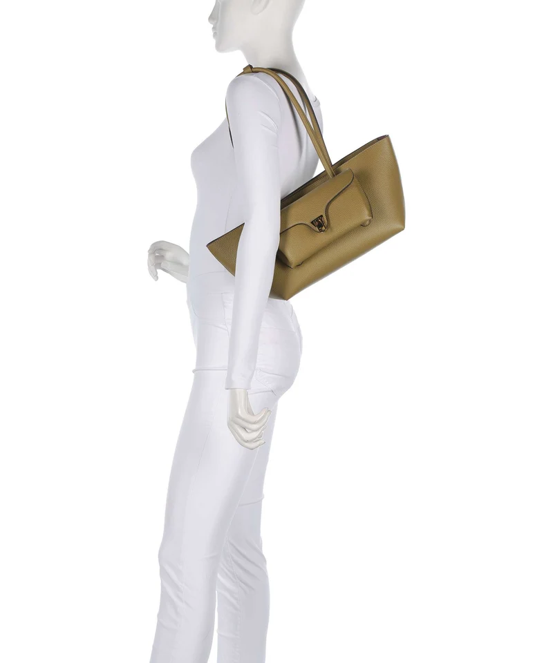 Coccinelle Beat Double Sac porté épaule seagrass