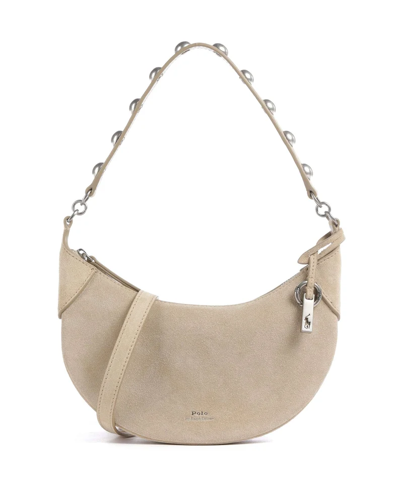 Polo Ralph Lauren ID Collection Mini Chain Sac porté épaule cashew