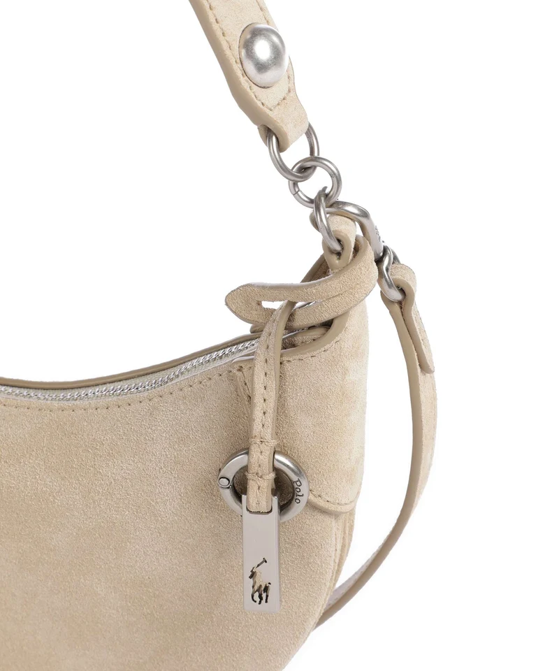 Polo Ralph Lauren ID Collection Mini Chain Sac porté épaule cashew