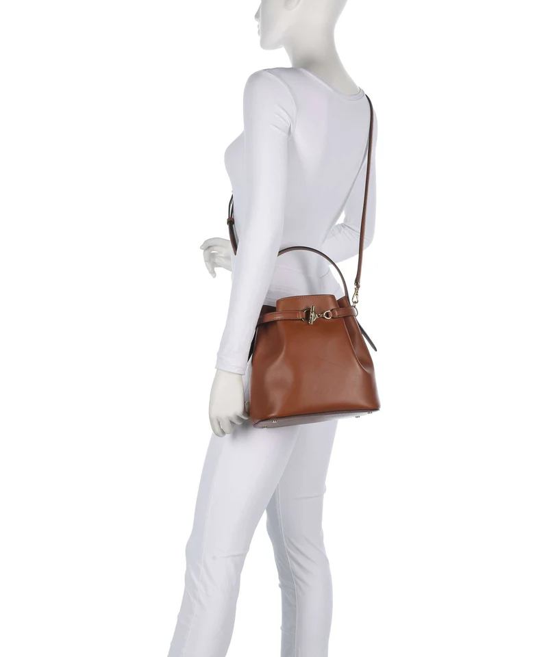 Lauren Ralph Lauren Blaike Medium Sac seau lauren tan
