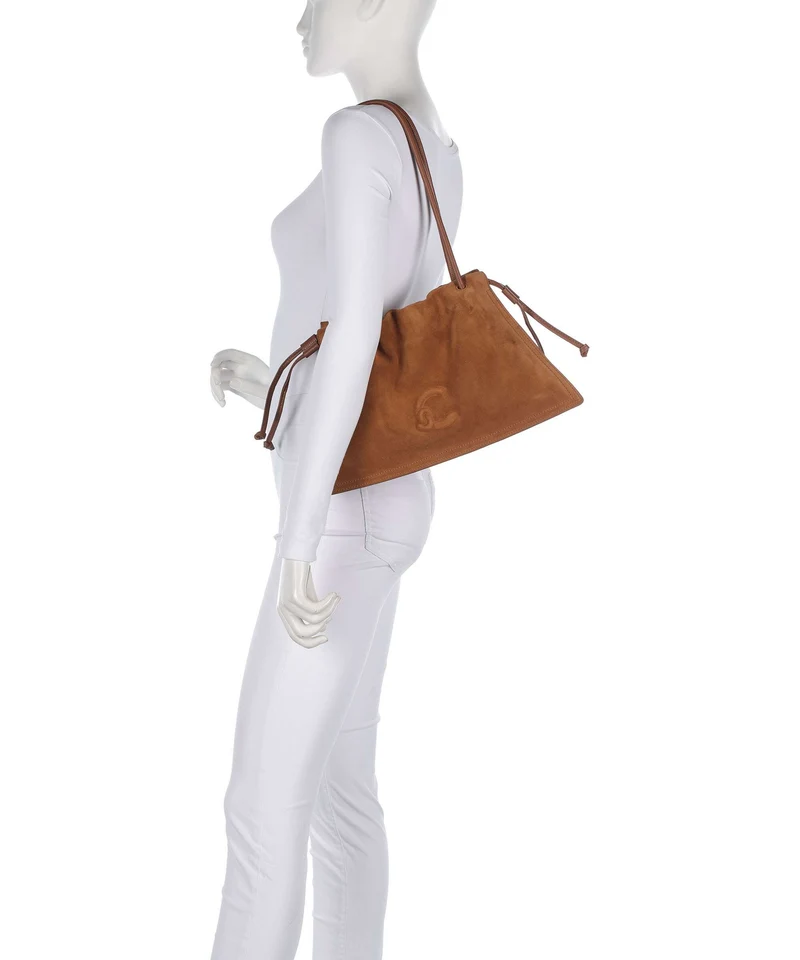 Coccinelle Dulse Sac seau cognac