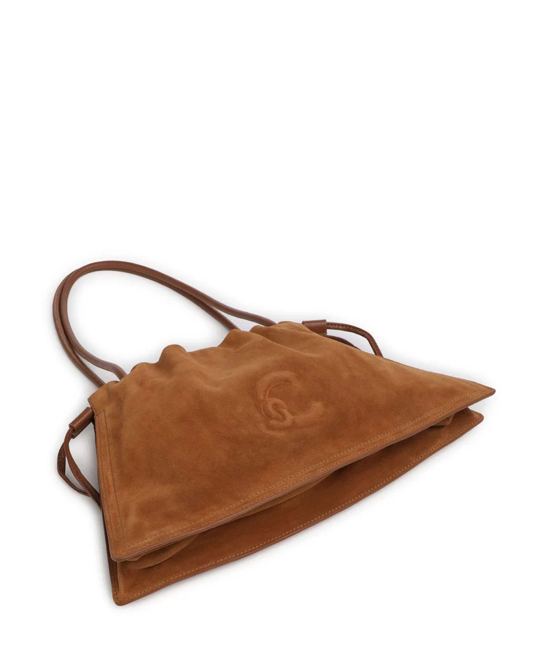 Coccinelle Dulse Sac seau cognac