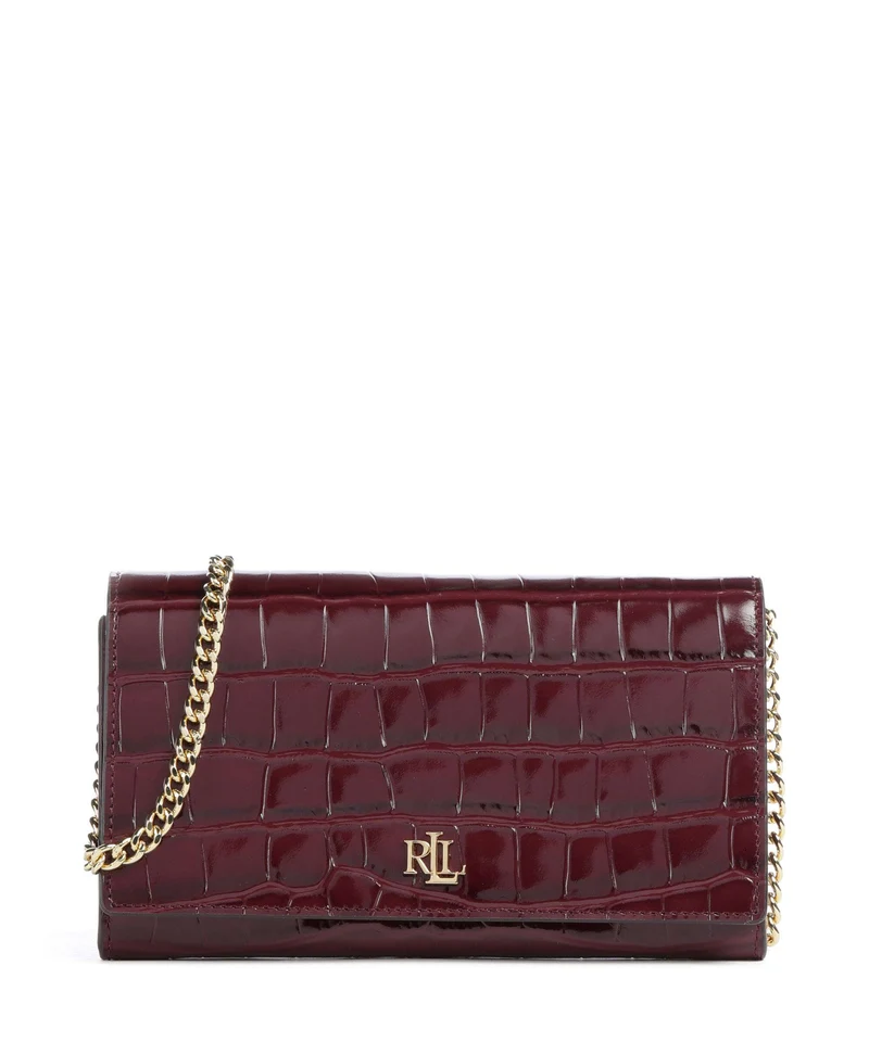Lauren Ralph Lauren Adair II Large Portefeuille dark garnet