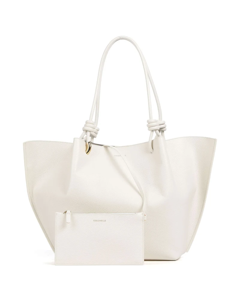 Coccinelle Finn Cabas pearl