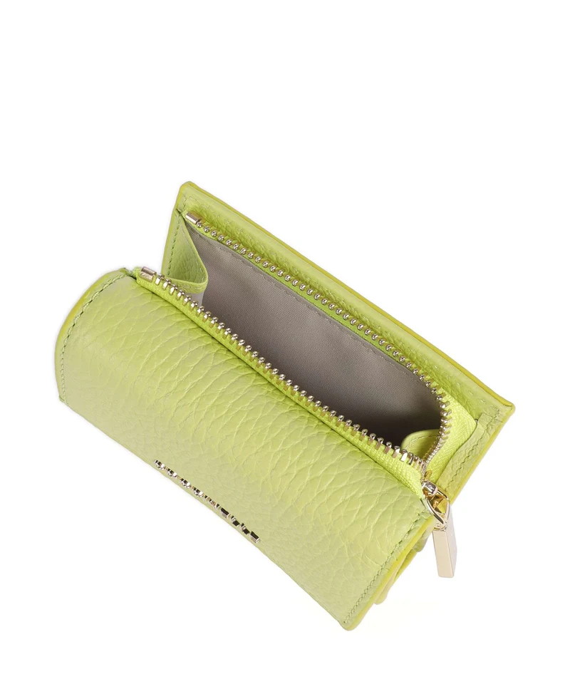 Coccinelle Metallic Soft Portefeuille green glow