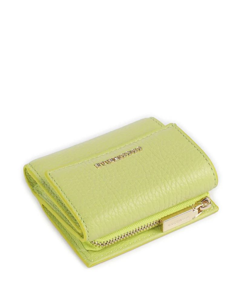 Coccinelle Metallic Soft Portefeuille green glow