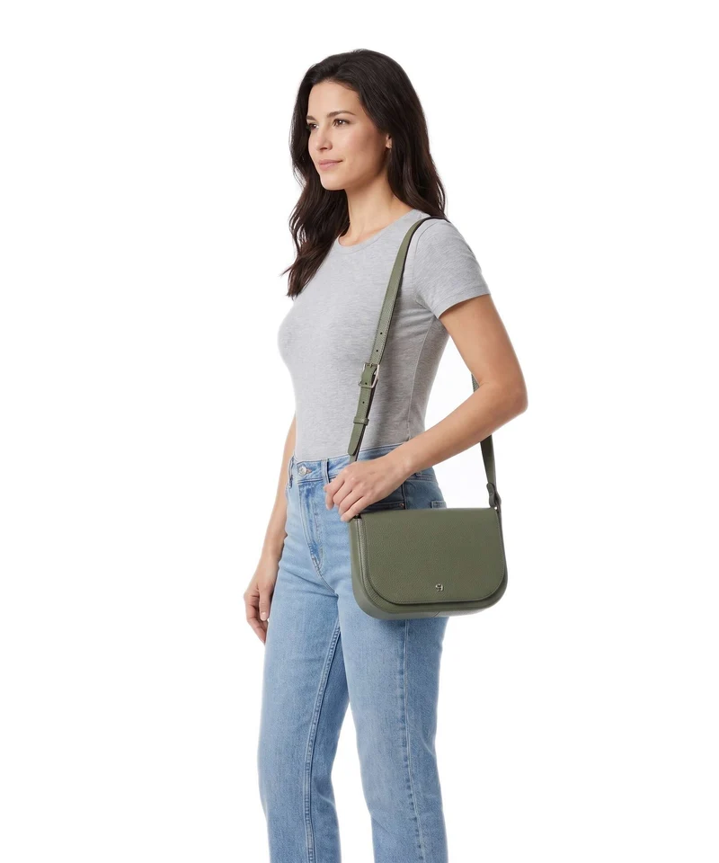 Aigner Pura M Sac bandoulière moss green