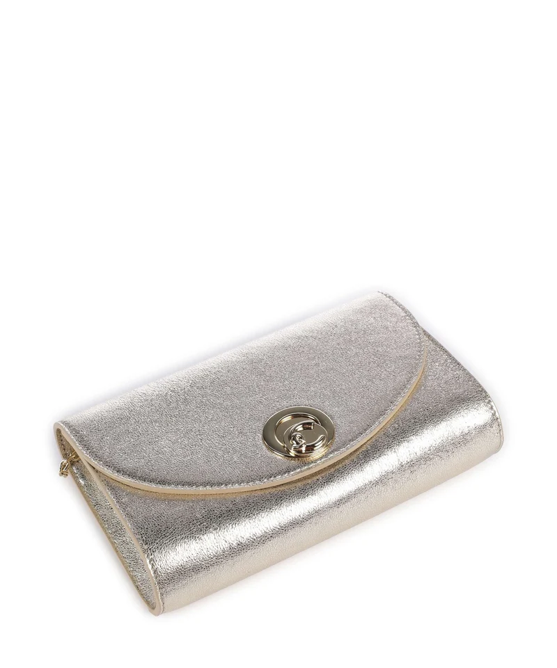 Coccinelle Nikla Smooth Sac bandoulière pale gold