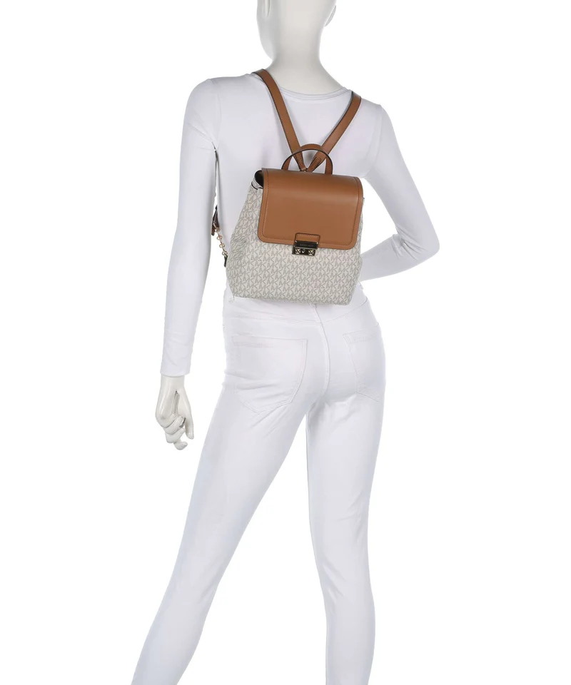 Michael Kors Tribeca Small Sac à dos vanilla/acorn