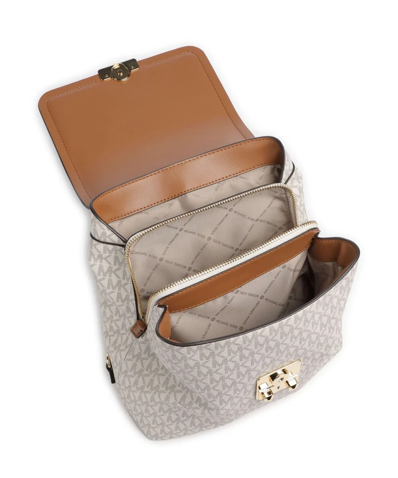 Michael Kors Tribeca Small Sac à dos vanilla/acorn