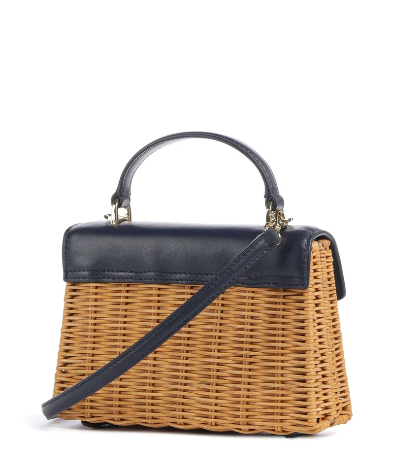 Lauren Ralph Lauren Farrah Small Sac à main light walnut/refined navy