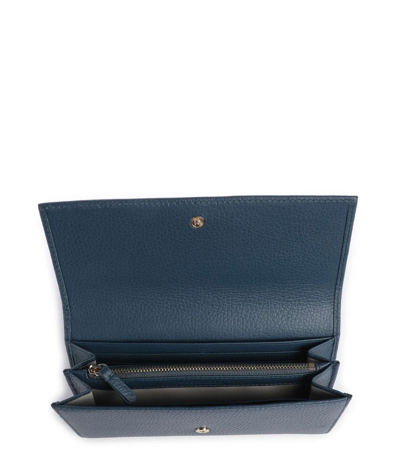 Coccinelle Metallic Soft Portefeuille deep blue