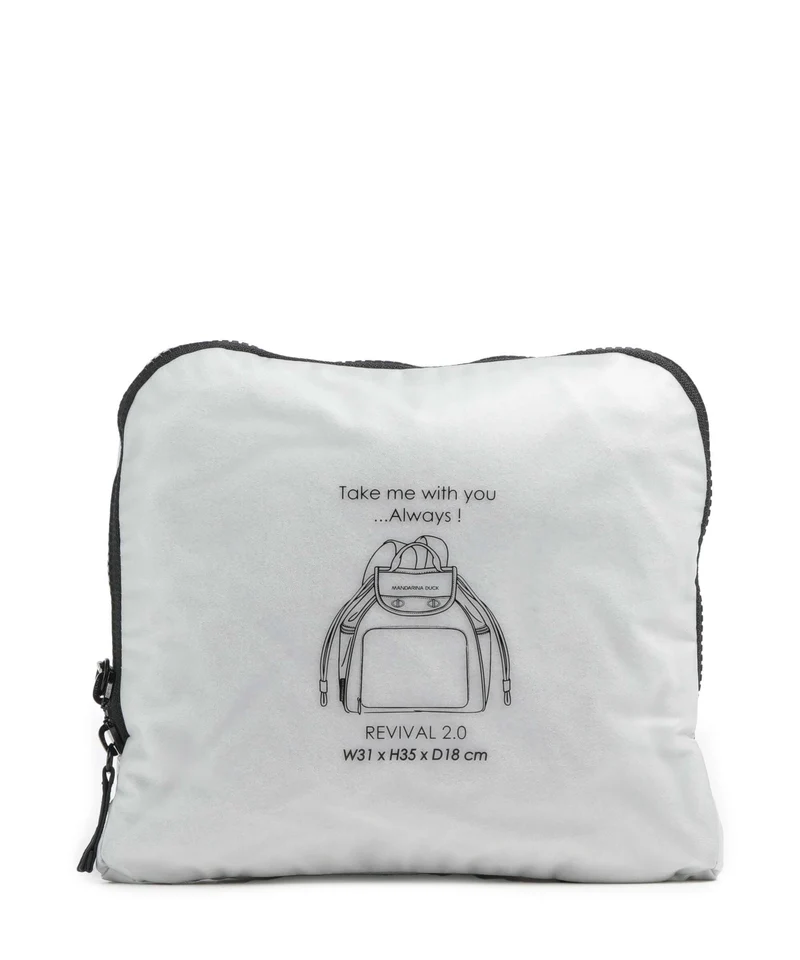 Mandarina Duck Revival 2.0 Sac à dos nero