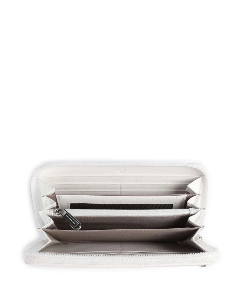 Mandarina Duck Mellow Leather Portefeuille blanc