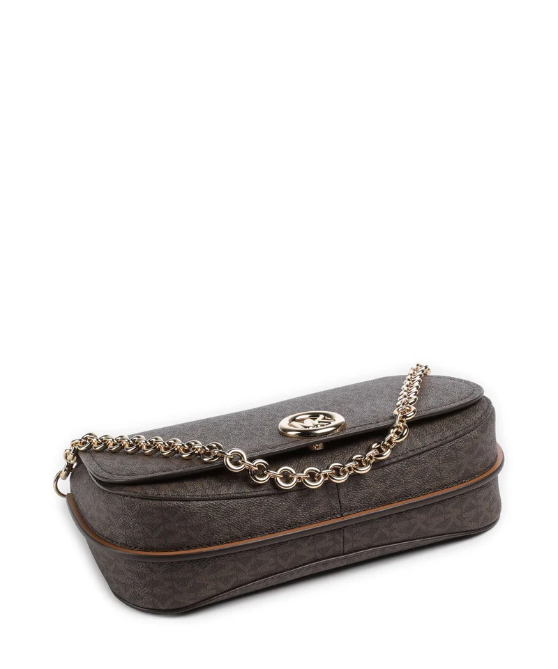 Michael Kors Nolita Medium Sac porté épaule brown/acorn