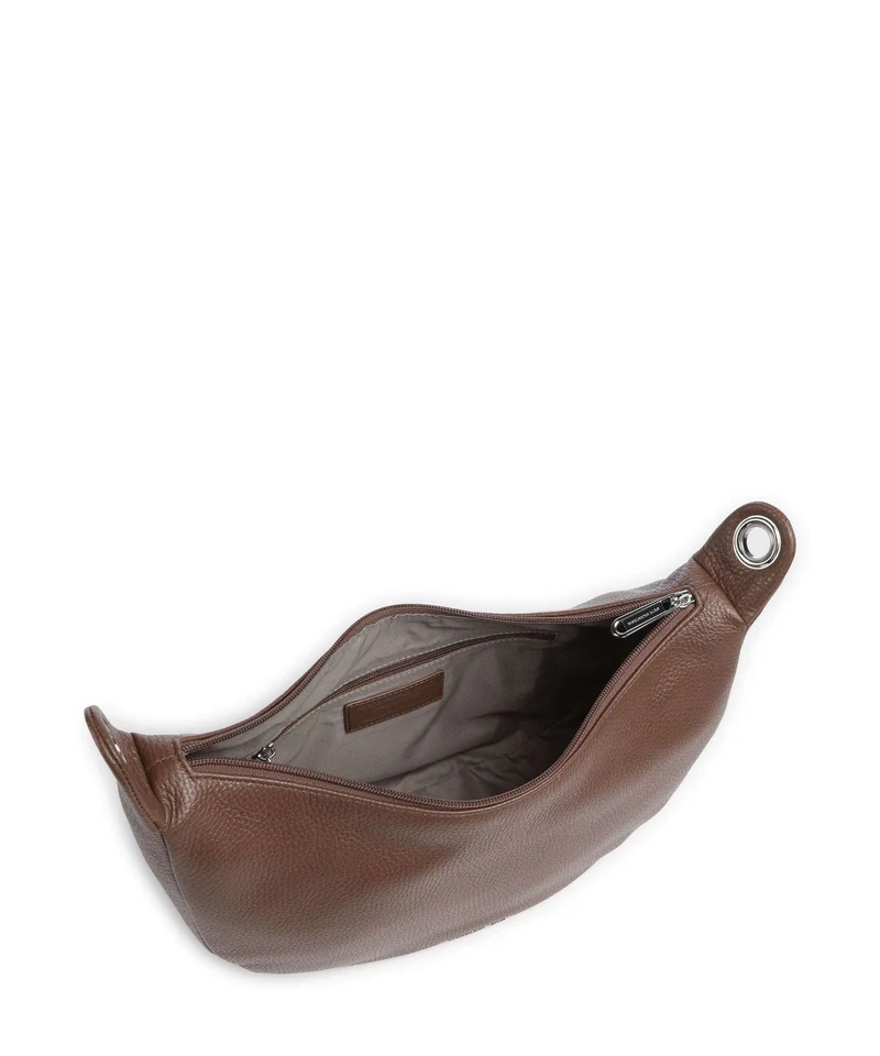 Mandarina Duck Mellow Leather Sac porté épaule milk chocolate