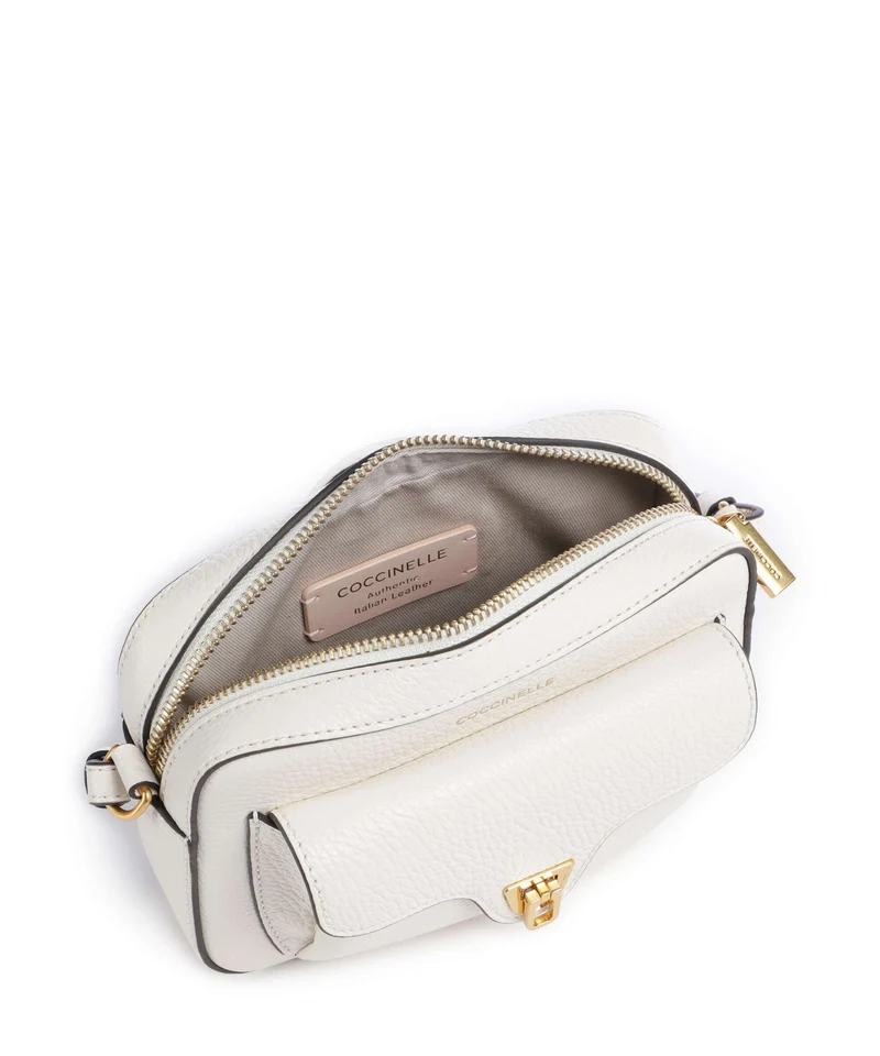 Coccinelle Beat Soft Sac bandoulière pearl