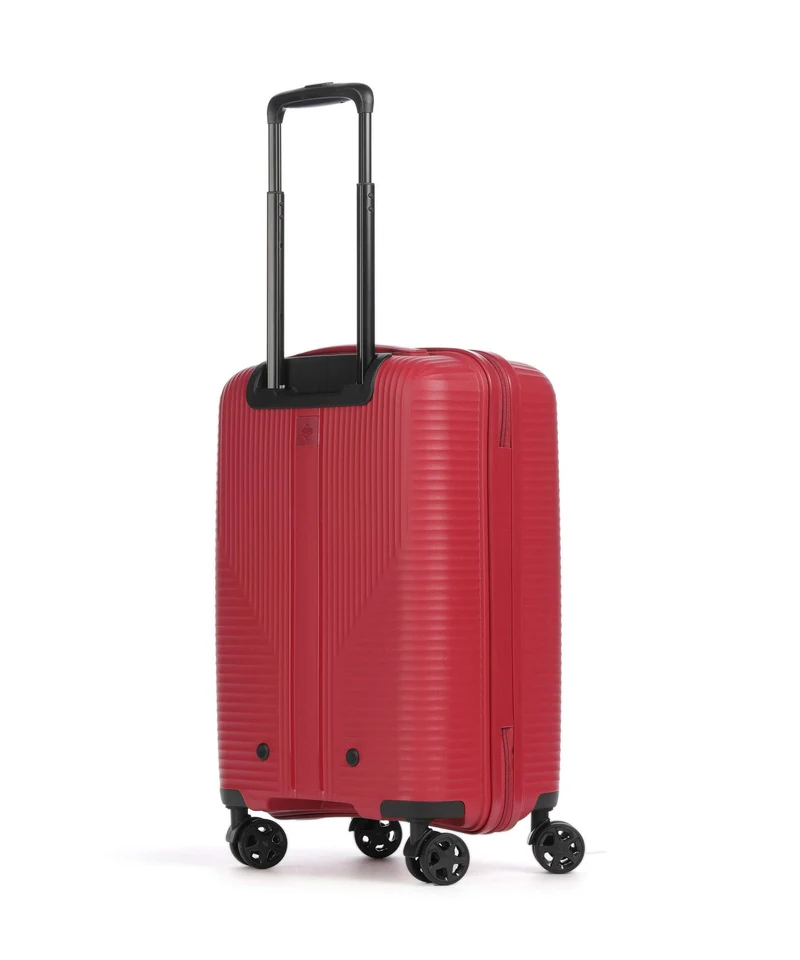 Travelite Air Stripe Slim Valise 4 roues red