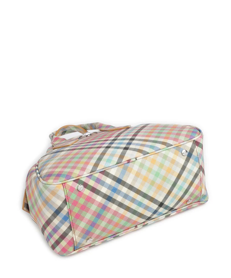 Vivienne Westwood Yasmine Buccia D'Arancia Medium Sac à main heather plaid