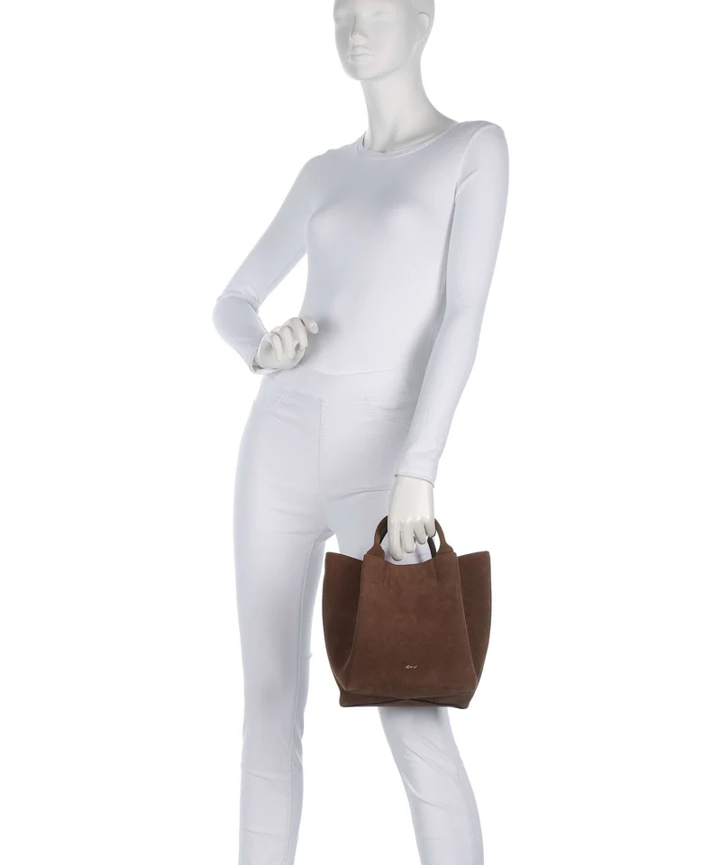 Abro Suede Essential Small Sac à main wood