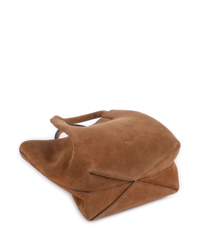 Abro Suede Essential Small Sac à main cuoio