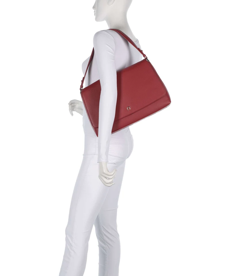 Aigner Zita M Sac porté épaule burnt red