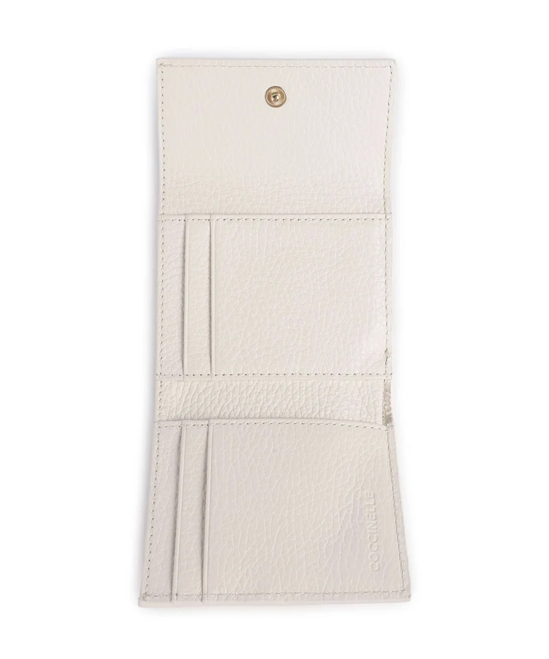 Coccinelle Metallic Soft Portefeuille pearl