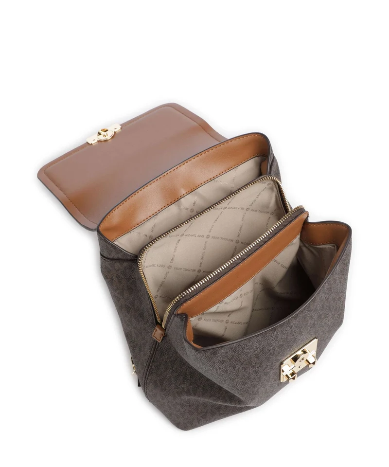 Michael Kors Tribeca Small Sac à dos brown/acorn