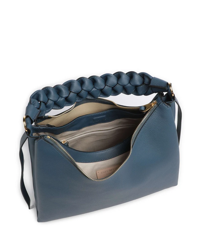 Coccinelle Boheme Grana Double Sac fourre-tout deep blue/sandshell
