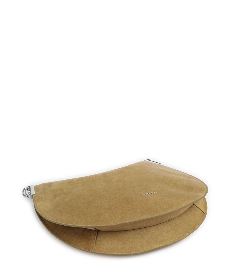 Coccinelle Sunup Suede Sac porté épaule seagrass