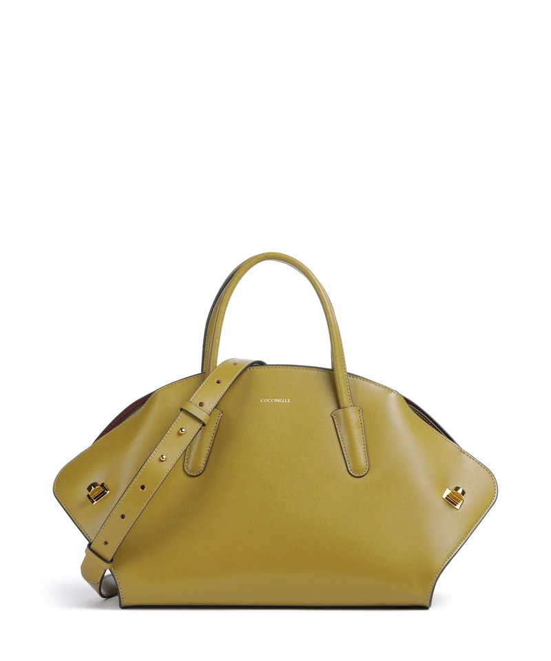Coccinelle Tylde Calf Sac à main seagrass
