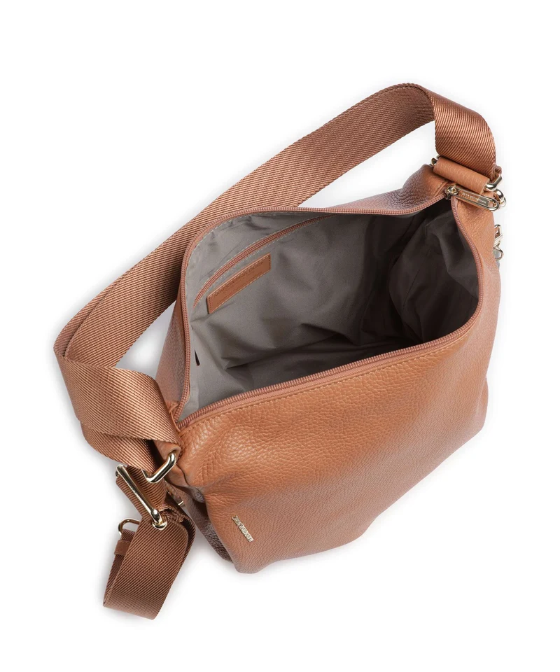 Mandarina Duck Mellow Leather Sac à main porté dos pecan nut