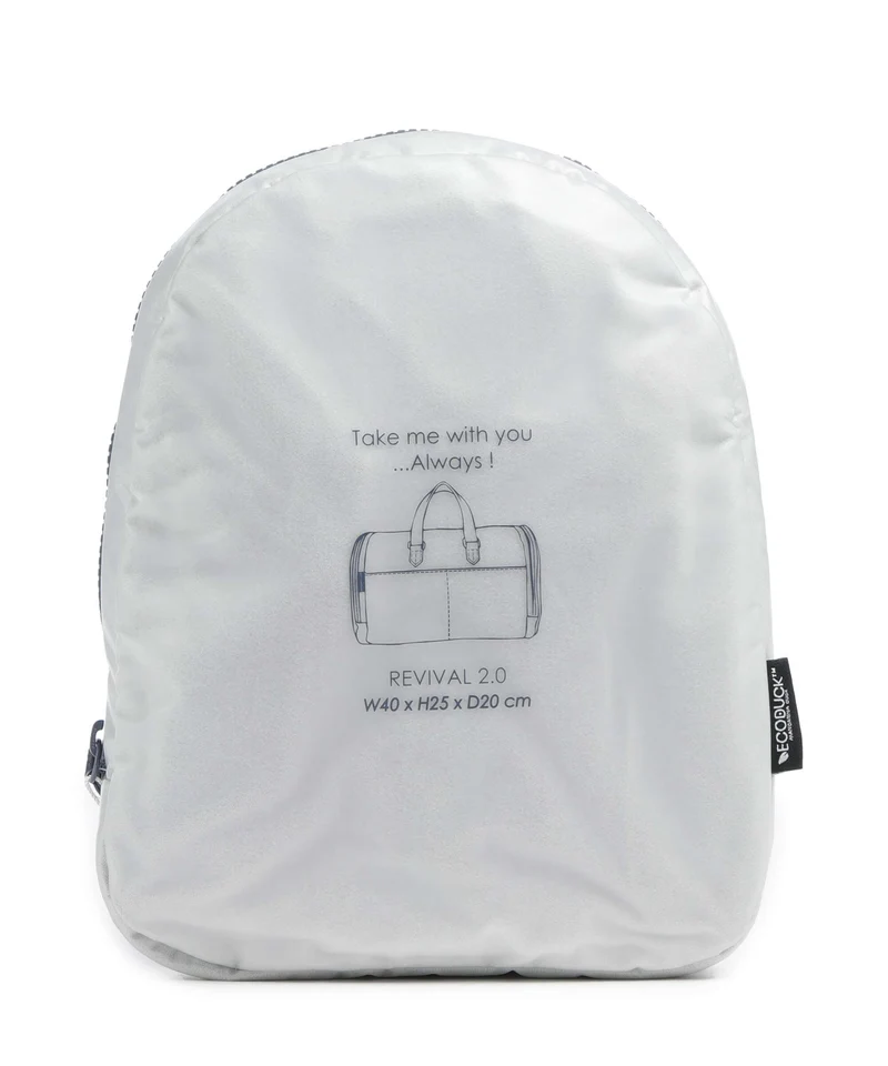 Mandarina Duck Revival 2.0 Sac week-end vintage indigo