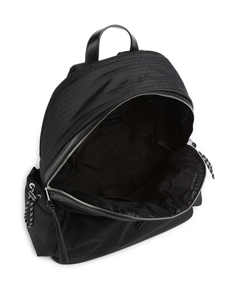 Emporio Armani Monogram Sac à dos black
