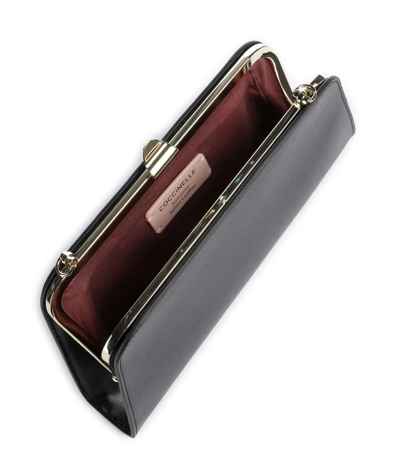 Coccinelle Liv Calf Sac bandoulière noir