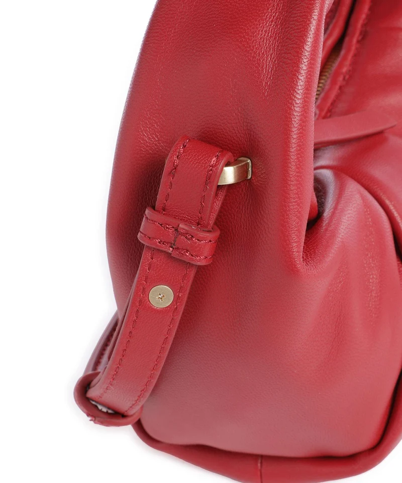 Les Visionnaires Greta Essential Silky Mini Sac bandoulière rouge