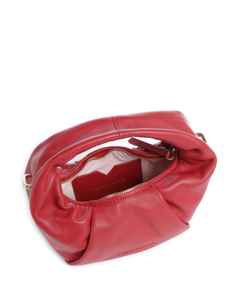 Les Visionnaires Greta Essential Silky Mini Sac bandoulière rouge