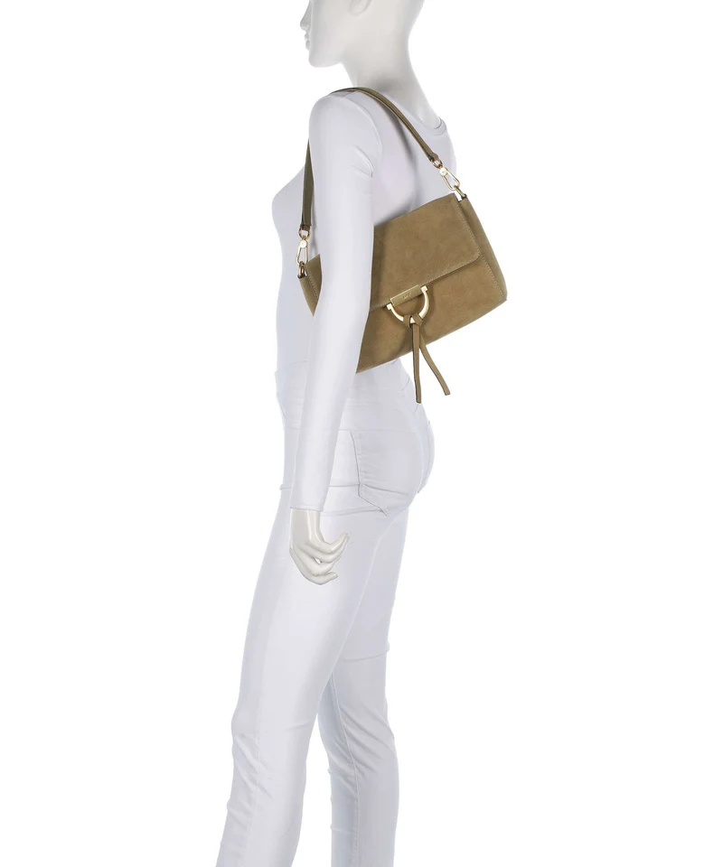 Abro Suede Temi Sac porté épaule mud