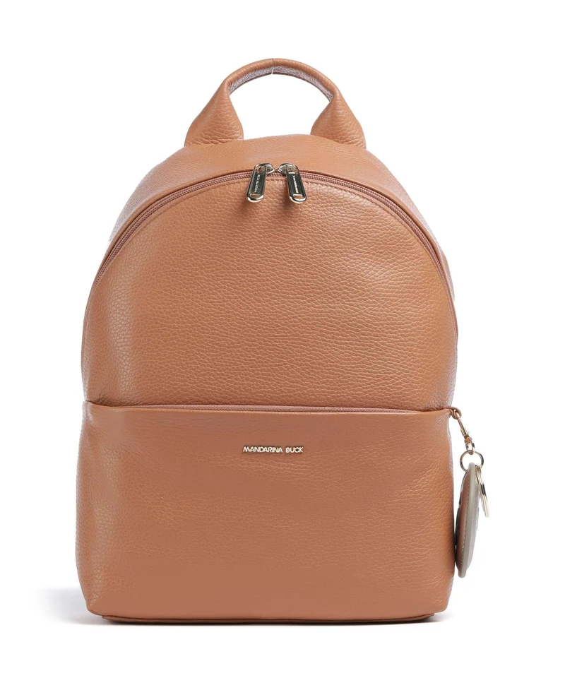 Mandarina Duck Mellow Leather Sac à dos pecan nut