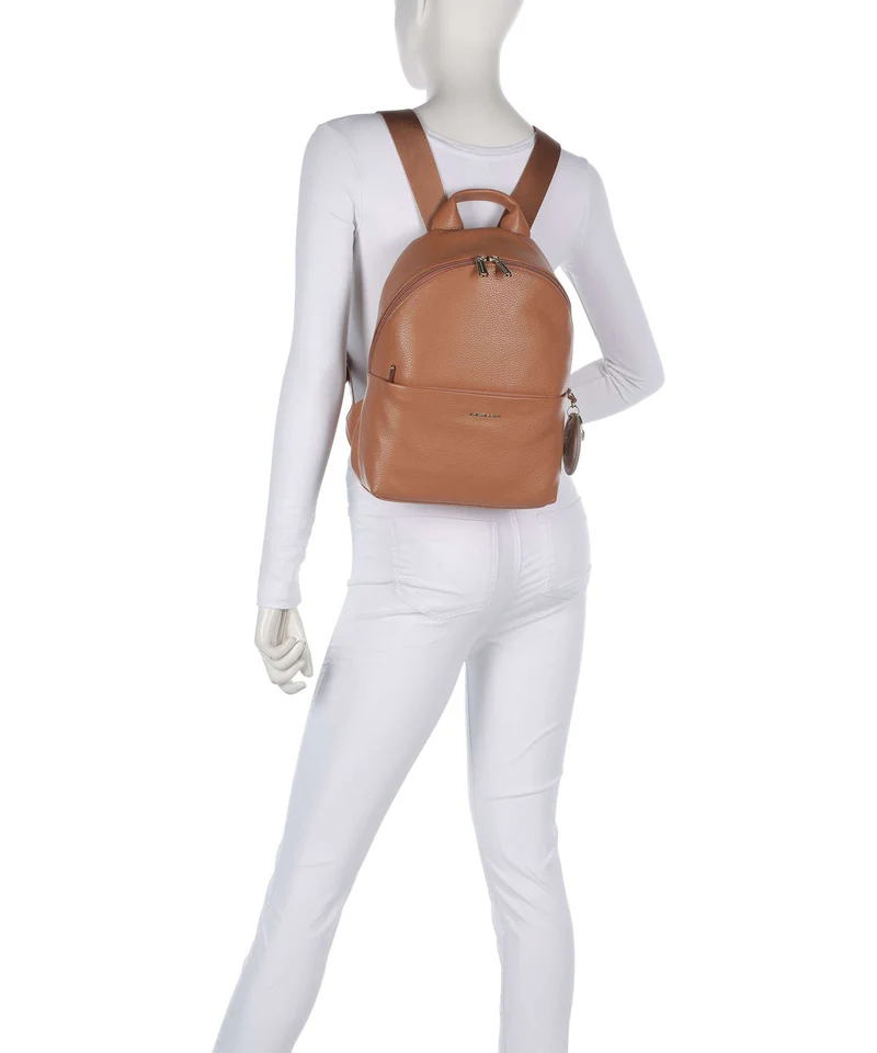 Mandarina Duck Mellow Leather Sac à dos pecan nut