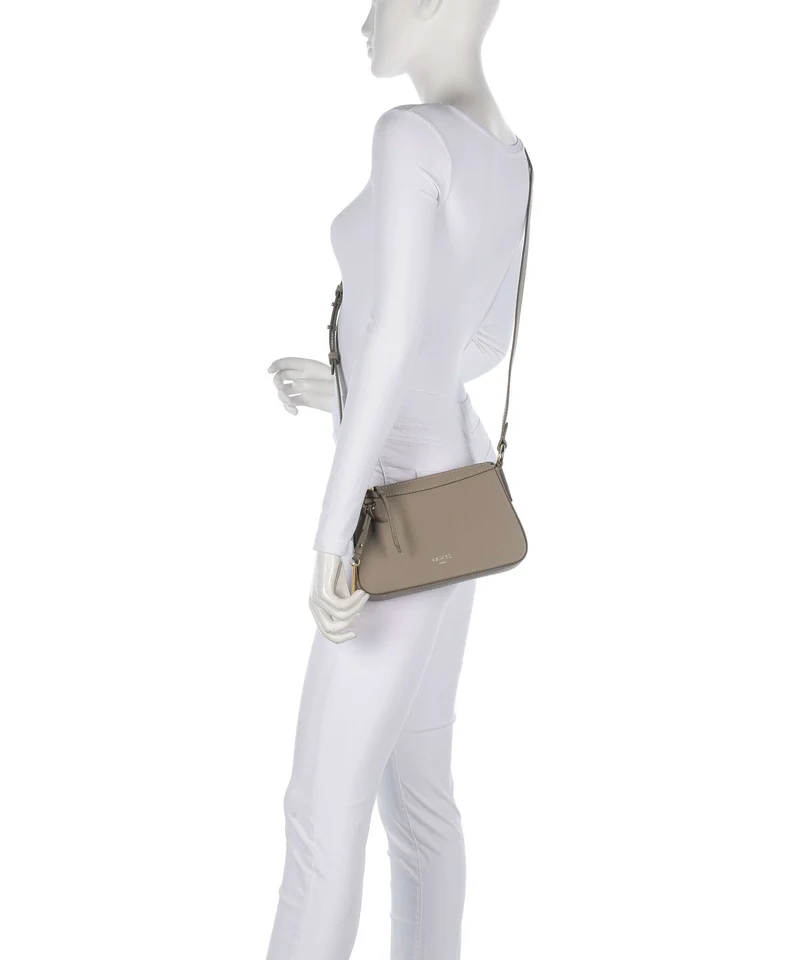 Lancel Faubourg Mini Sac bandoulière greige