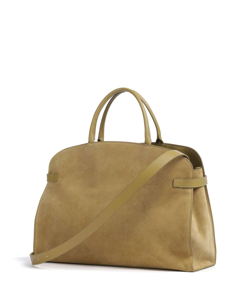 Coccinelle Sabine Suede Sac à main seagrass