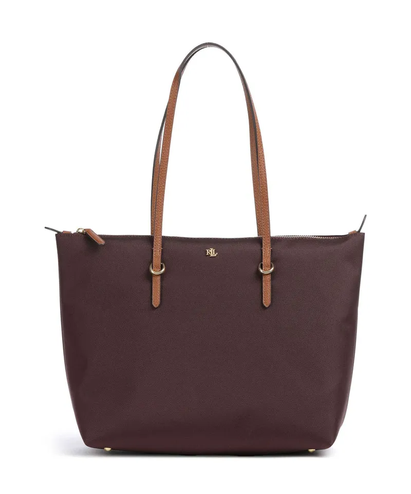 Lauren Ralph Lauren Keaton 26 Cabas dark garnet/lauren tan