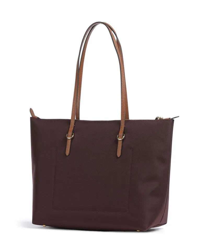 Lauren Ralph Lauren Keaton 26 Cabas dark garnet/lauren tan