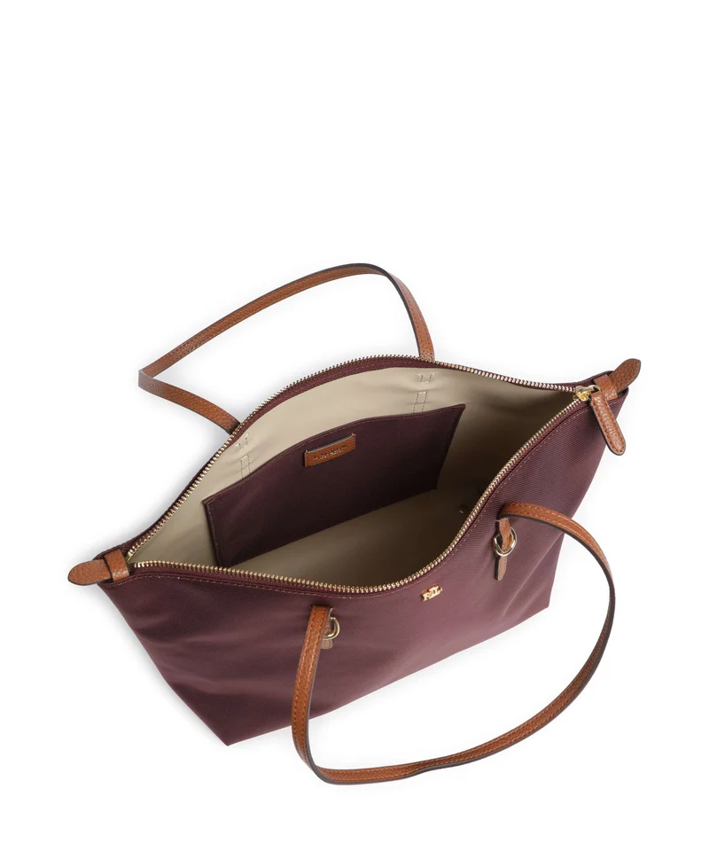 Lauren Ralph Lauren Keaton 26 Cabas dark garnet/lauren tan