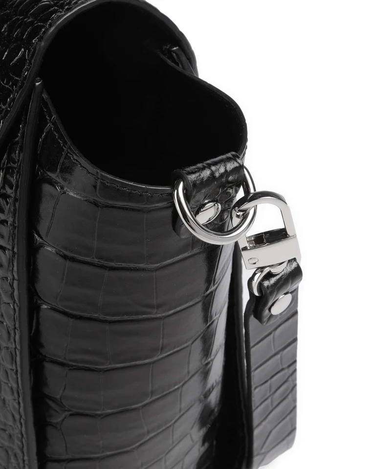 Vivienne Westwood Bettina Embossed Croc Medium Cabas black